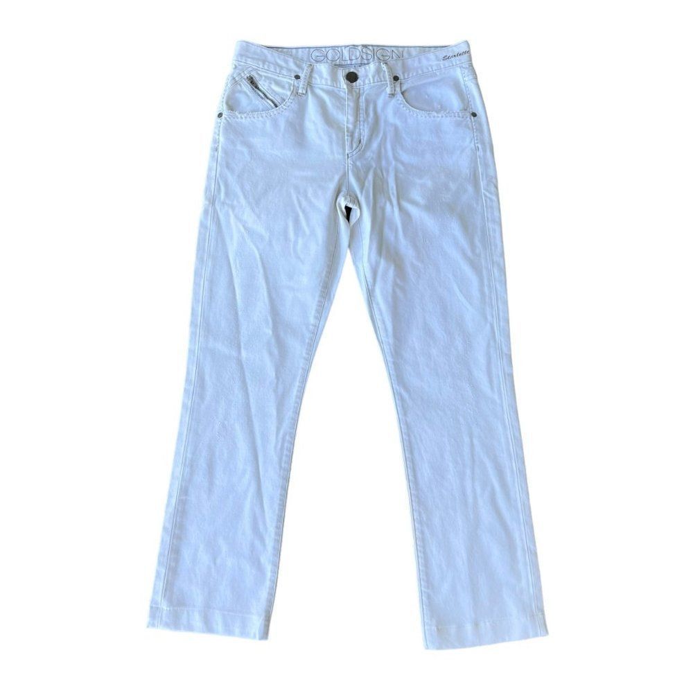 Goldsign Starlette‎ Storey Rise Pants White Women's 29